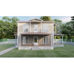 Çift Katlı Prefabrik 155 m2 Pink House