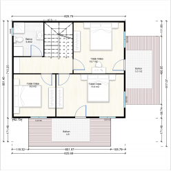 Çift Katlı Prefabrik 155 m2 Pink House